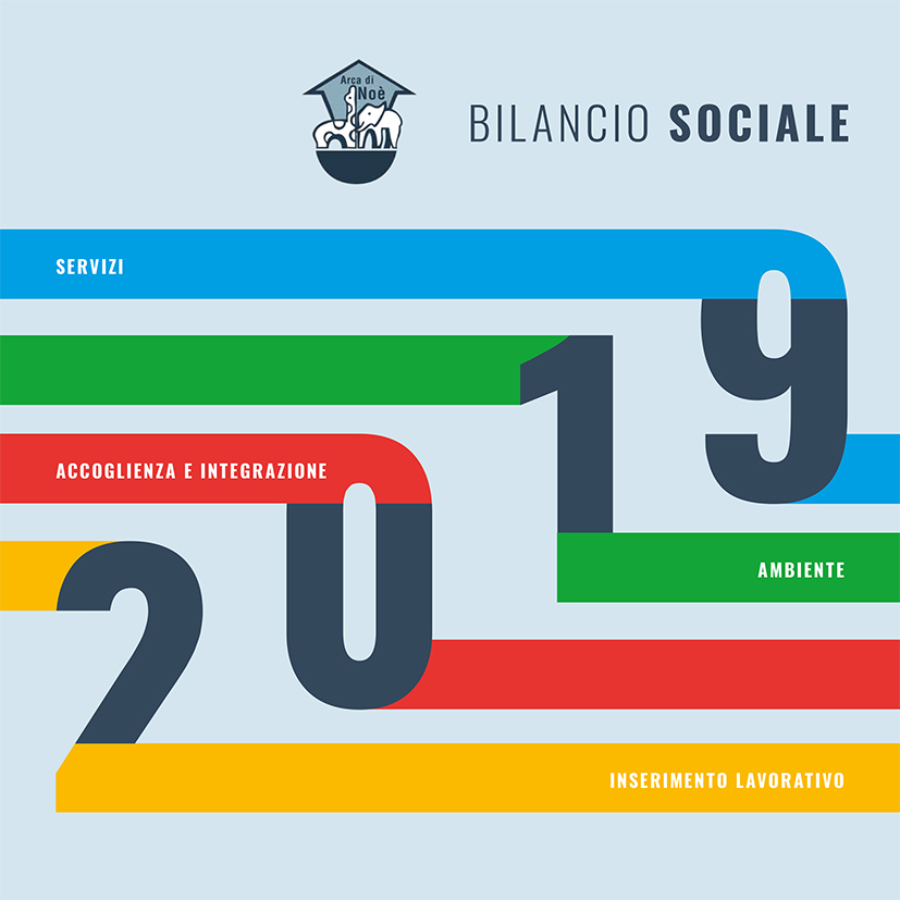 Copertina Bilancio sociale 2018 Arca di Noè