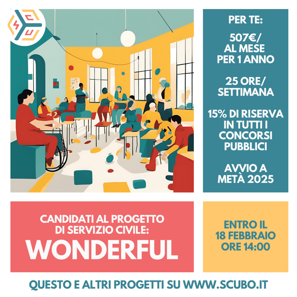 WONDERFUL-social-1024x1024 Il Servizio Civile con Arca di Noè si fa in quattro | Bando 2025