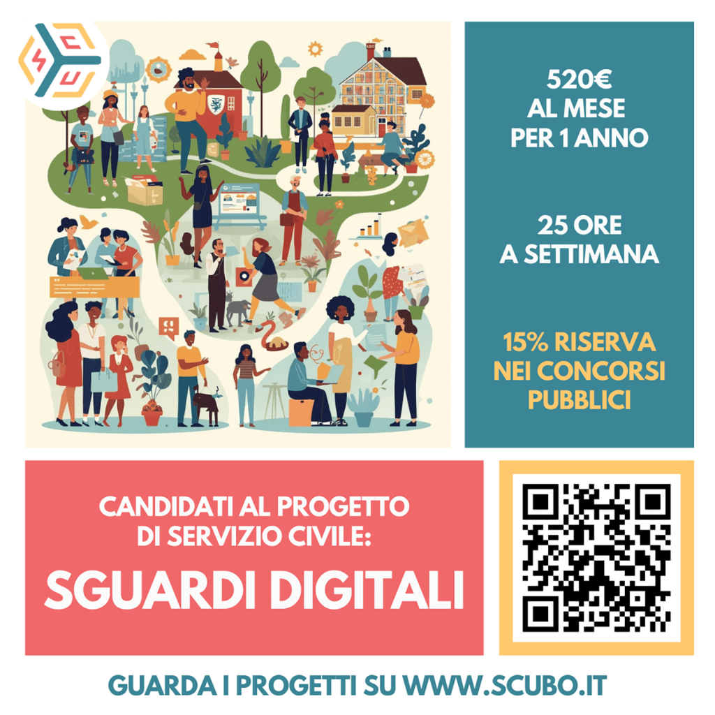SGUARDI-DIGITALI-social-1024x1024 Il Servizio Civile con Arca di No&egrave; | Bando 2026