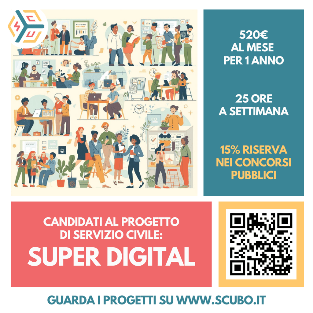 SUPER-DIGITAL-social-1024x1024 Il Servizio Civile con Arca di No&egrave; | Bando 2026
